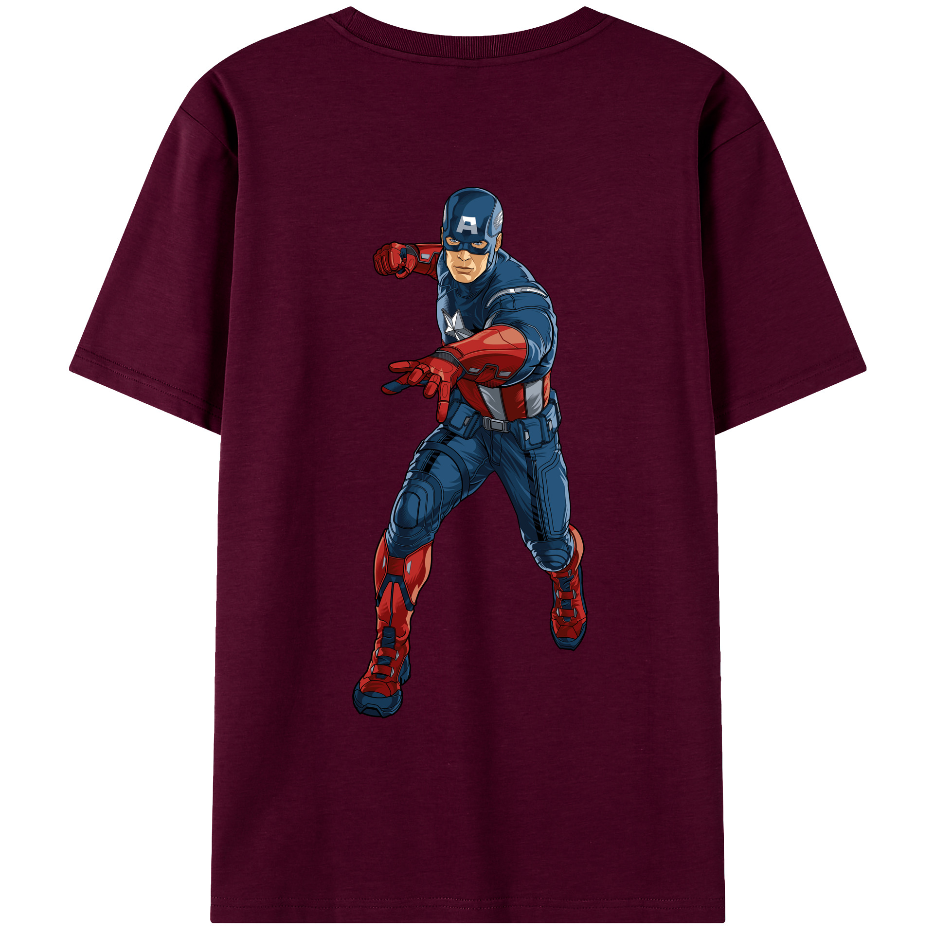 （画像用） アベンジャーズ The Avengers レディース半袖Tシャツ(バックプリント)